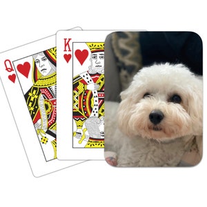 Design Your Own Custom Photo Playing Cards, Perfect for Family Game Night and Card Lovers to Create Personalized Playing Card Decks
