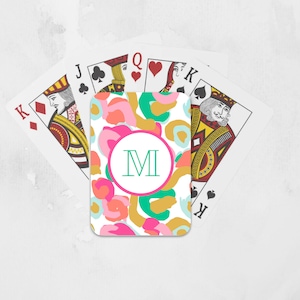 Personalized Playing Cards, Custom Poker Cards, Card Lover Gift, Anniversary Gift or Birthday Gift, Family Gift or Monogram Holiday Gift