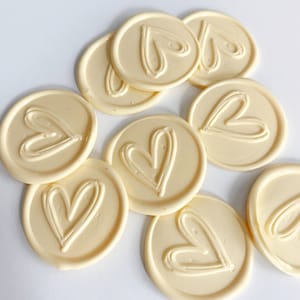 Heart Wax Seal Stickers, Wax Seal Stickers, Self Adhesive Wax Seal Stickers, Cute Wax Seal Stickers, Wax Seal Stickers, Set of 9