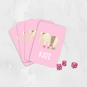 Personalized Poker Playing Cards, Monogram Playing Cards
