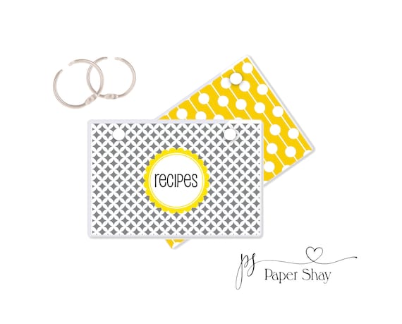 index card recipe binder Rifle Paper Co. Recipe Binder Home Sweet Home