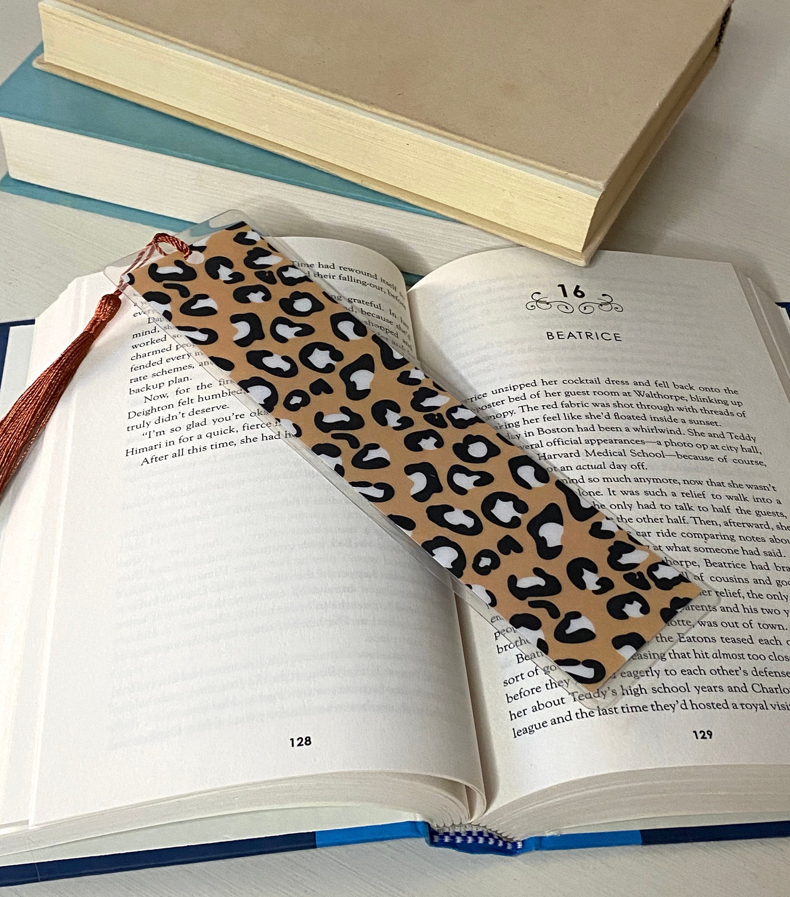 Laminated Bookmarks Bookmark with Tassel Large Bookmark Etsy