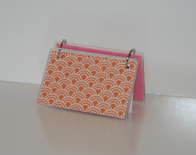 Index Card Binder 4 X 6 Index Card Holder Personalized Etsy