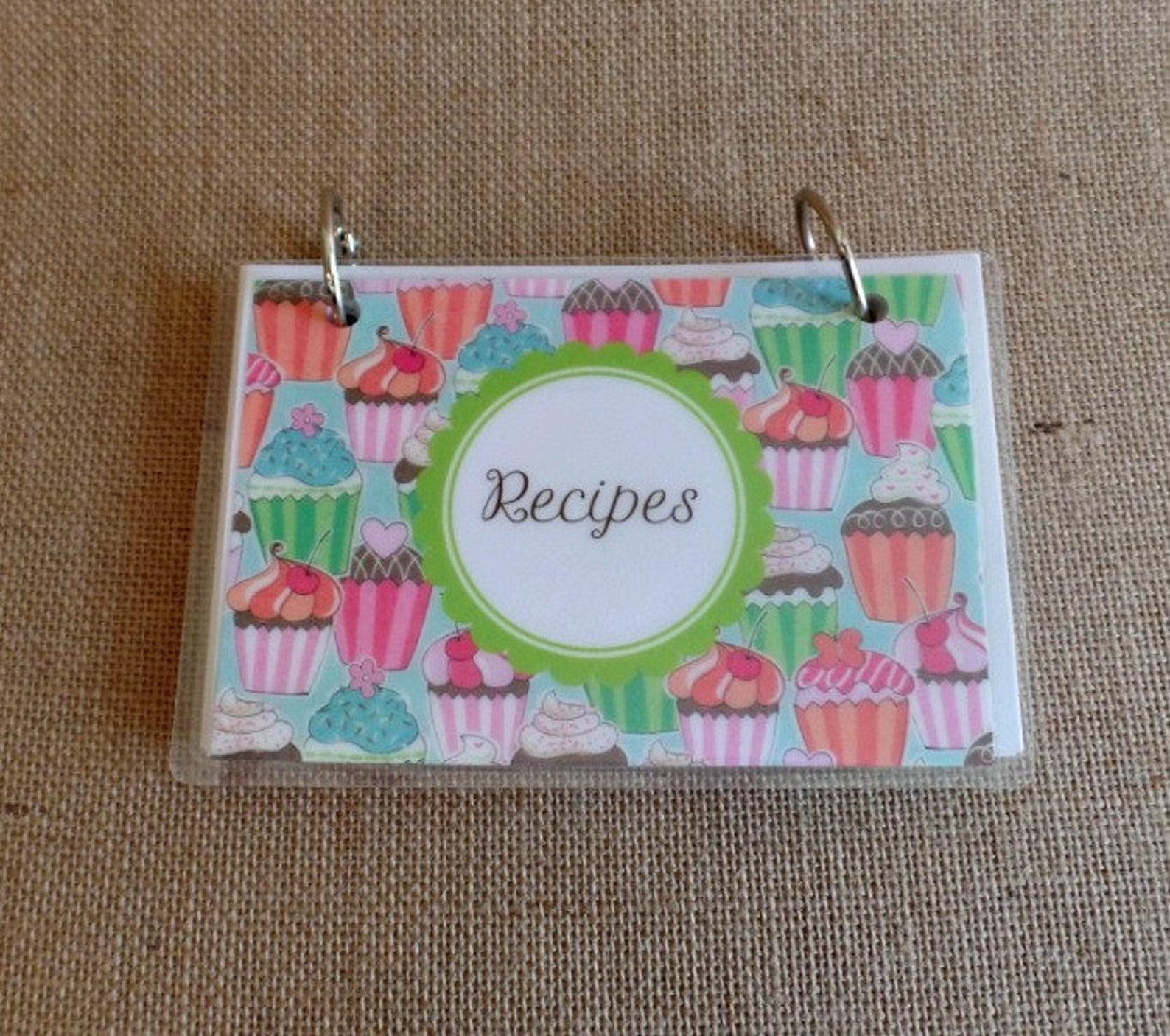 Recipe Card Binder Laminated 4 X 6index Card Binder Index Etsy
