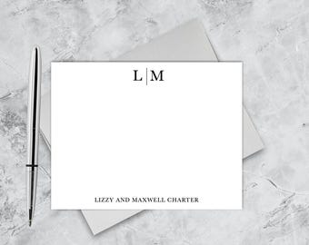 Note cards for Couples,  Personalized Stationery card set, Newlywed Card Set Note Card and Envelope Set, Gifts for Wedding, Couples Gift