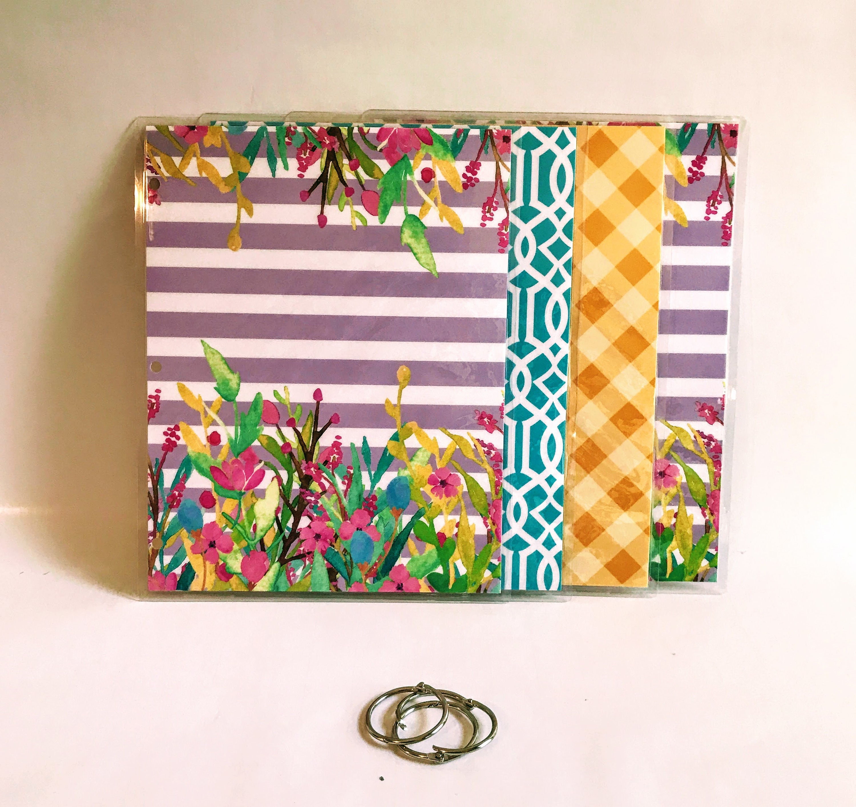 School Notebook or Loose Leaf Binder Bridal Binder Planner 3 Etsy