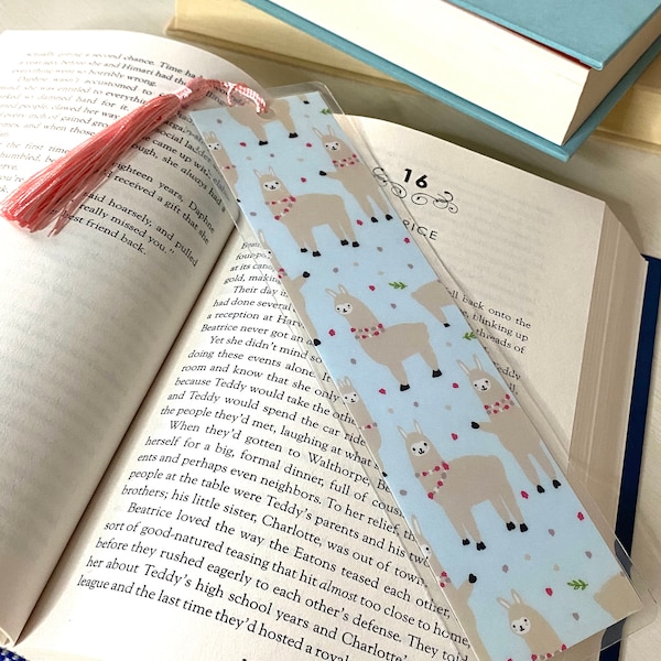 Laminated Bookmark Etsy