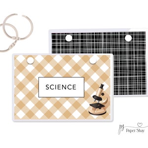 Index Card Binder, Flashcard Holder or Recipe Book, Laminated Note Card Binder, Blank Book, Floral PS13918