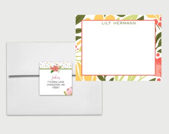 Personalized Return Address labels for Wedding invitations, Save the date, Thank you cards, and more! Lilac Stickers