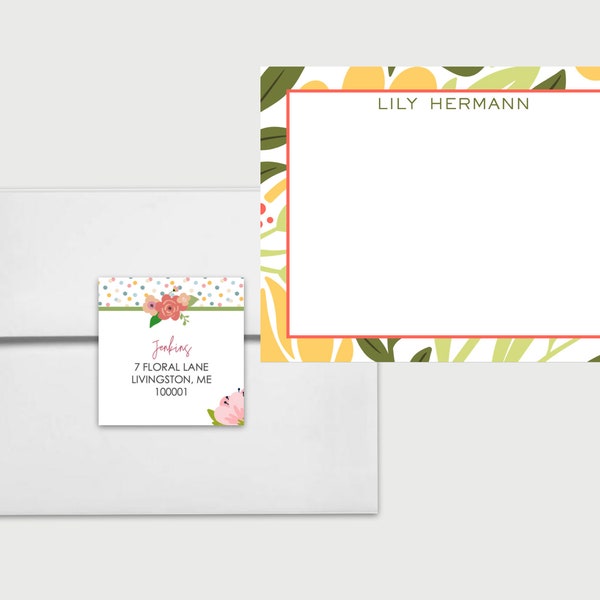 Personalized Return Address labels for Wedding invitations, Save the date, Thank you cards, and more! Lilac Stickers