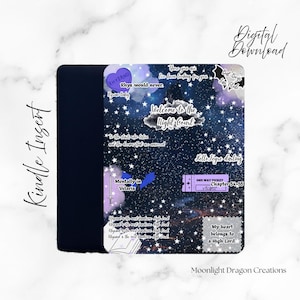 ACOTAR Themed Kindle Paperwhite Insert (Night Court Edition)