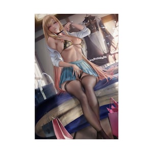 Marin Kitagawa, Waifu, Ecchi, Nsfw, oudere, sexy animeposter