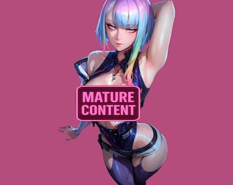 Lucy, Waifu, Ecchi, Nsfw, Mature, Sexy Anime Sticker