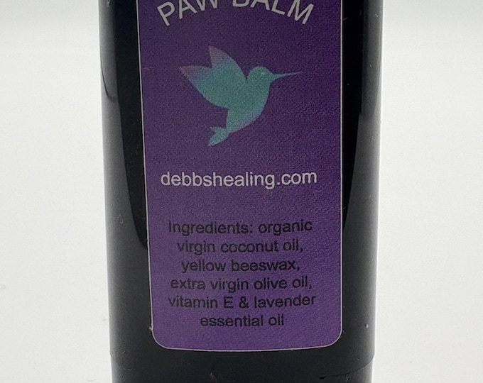 All Natural Pet Paw Balm .45 oz – Healing Protection for Dry, Cracked Paws, Safe for Dogs & Cats