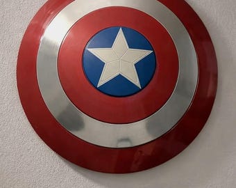 Captain America Metal Shield | 22 inch, Steve Rogers, Cosplay LARP