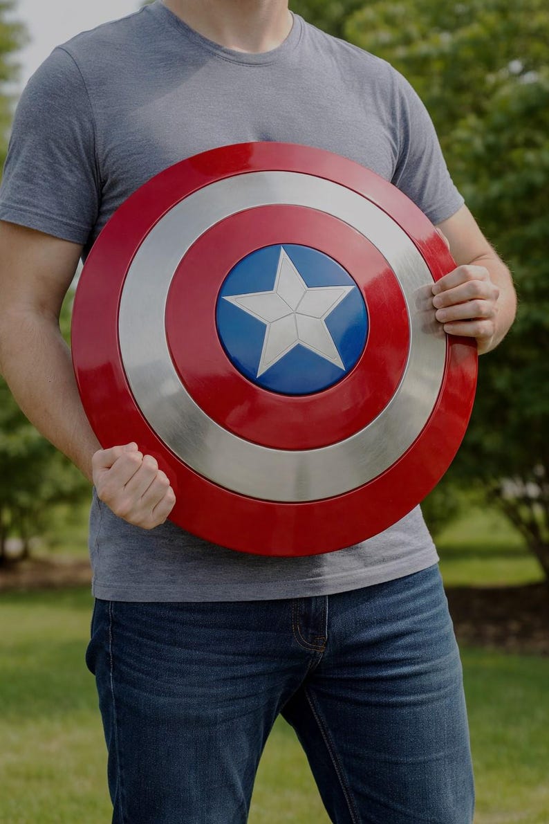 Round America shield cosplay