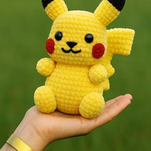 ピカチュウかぎ針編み - Etsy 日本