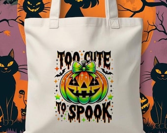 Bolsas de mano personalizadas con forma de calabaza espeluznante, bolsas de regalo para fiestas de Halloween, bolsas de golosinas para niños, bolsas de golosinas para fiestas de Halloween.