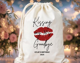 "Geburtstags-Geschenk-Tasche ""Geburtstagsgeschenk"" - Gedrucktes Hangover-Kit - Individuell gealtert bis zur Perfektion."