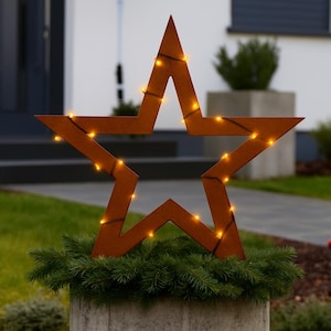 Weihnachtsstern led outdoor xxl