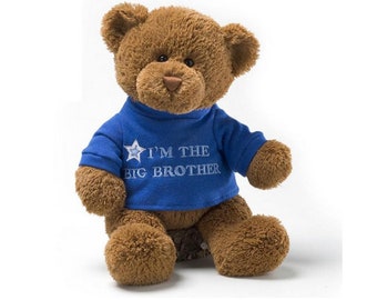 personalised big brother teddy