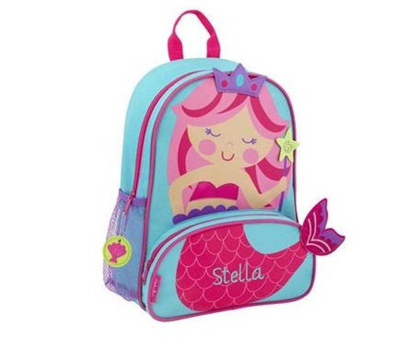 Personalized 3D Mermaid Backpack by Stephen Joseph