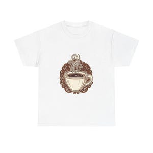 Vintage Coffee Connoisseur T-Shirt - Life Begins After Coffee Graphic Tee
