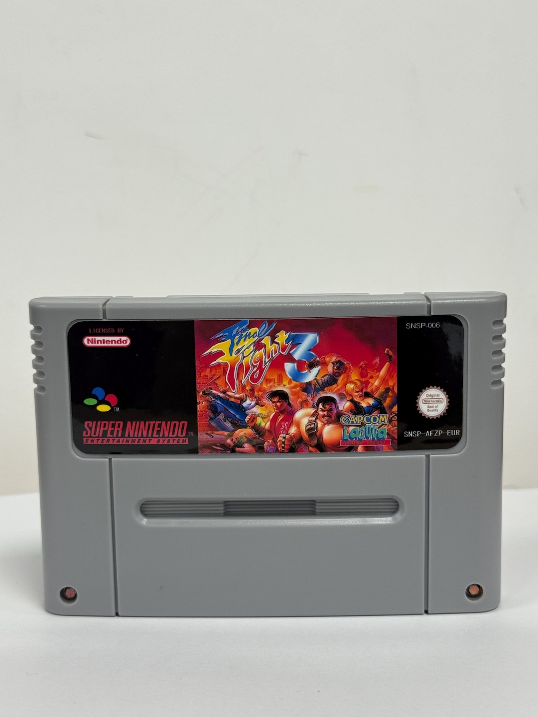 Final Fight 3 Super Nintendo for Snes Pal Video Game Version Cart Only ...