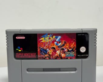 Final Fight 3 Super Nintendo For snes pal Video Game Version Cart Only