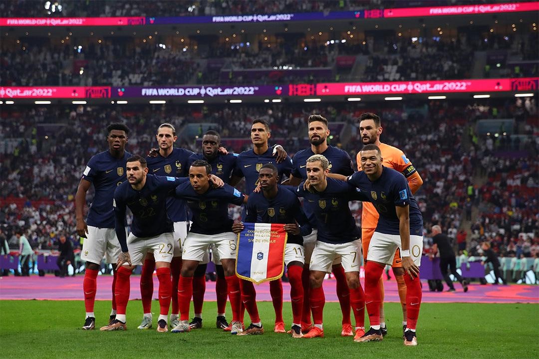 France National Soccer Team Poster 20x30 – Les Bleus Football Wall