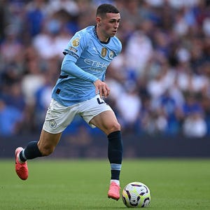 Phil Foden Manchester City Poster | Soccer Star Wall Art | Football Print 20x30