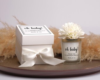 Personalized Baby Shower Candle Favors, Unique Personalized Baby Shower Favors, Baby Shower Candle, Baby Shower Guest Favors, New Born Gifts