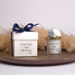 Personalisiertes Hochzeitsgeschenk für Brautjungfern, werden Sie meine Brautjungfer-Kerze sein, Trauzeugin-Kerze, Brautjungfer-Vorschlags-Geschenke für den Hochzeitstag