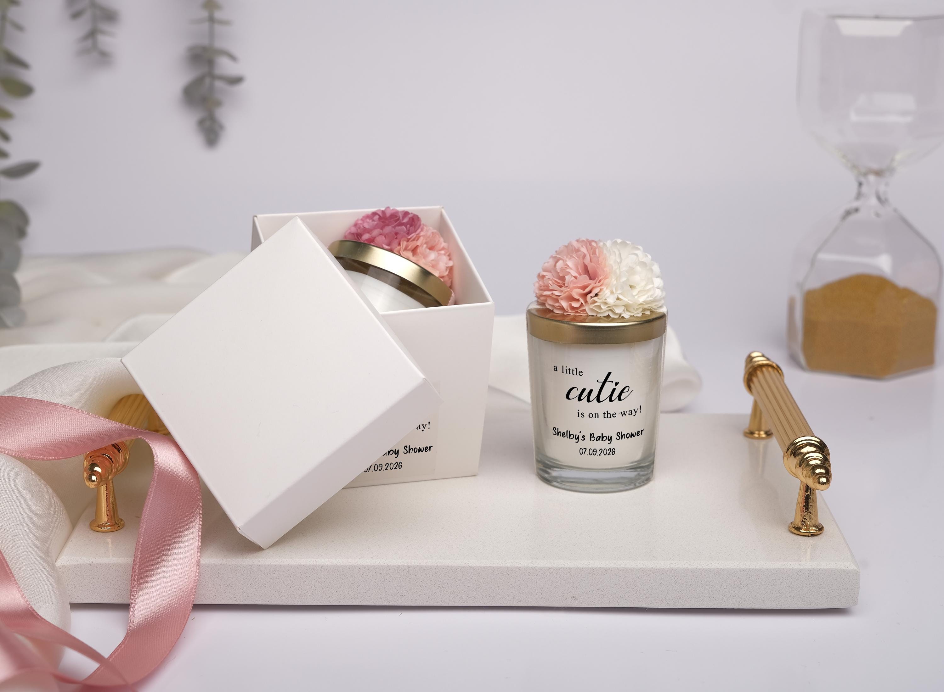 Baby Shower Favor Candles – Custom Mini Candle Gifts for Baby Shower ...