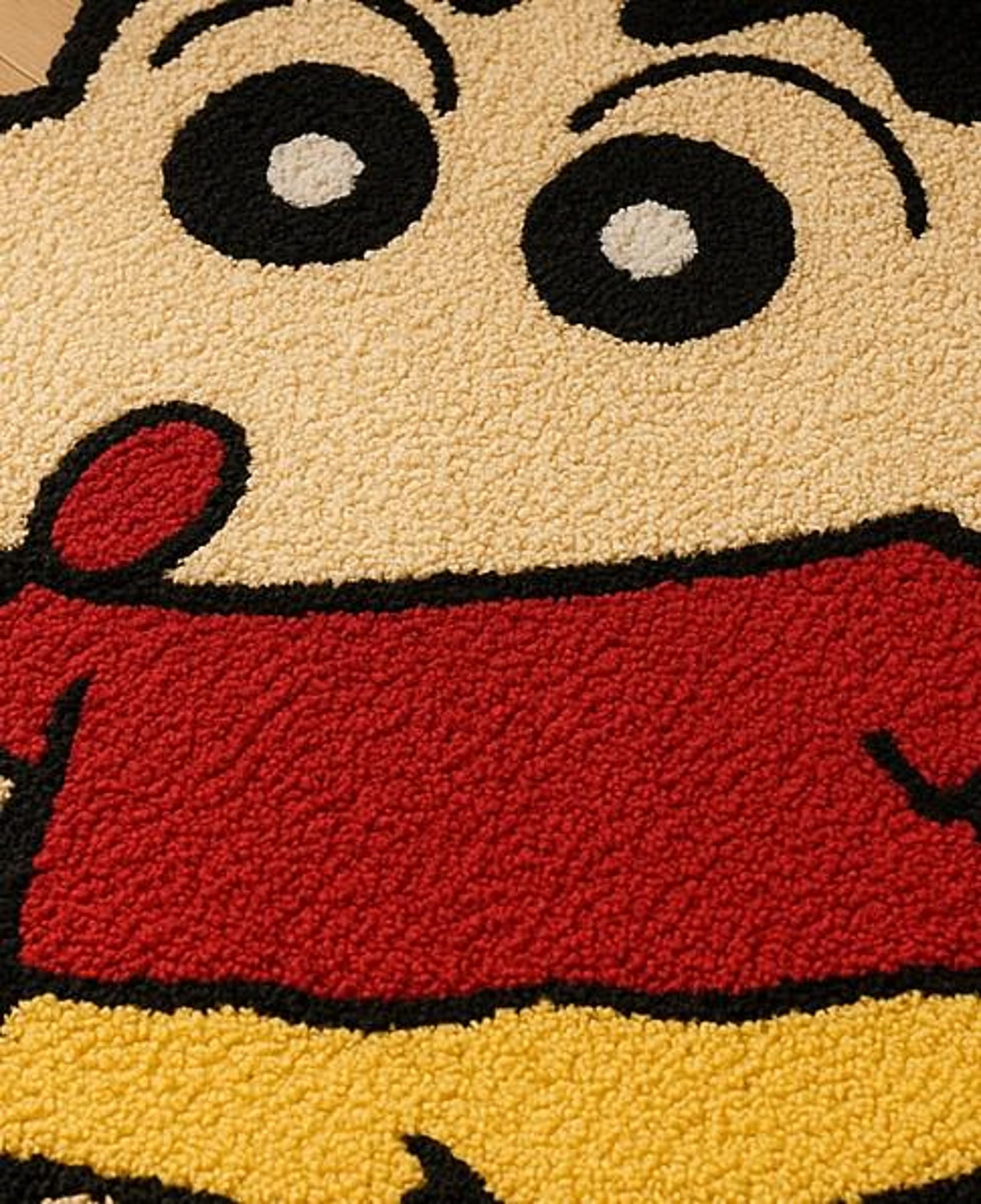 Shikamaru Rug Hand-tufted Wool Shinchan Rug: Anime Kids Room Decor for Anime Lovers ...