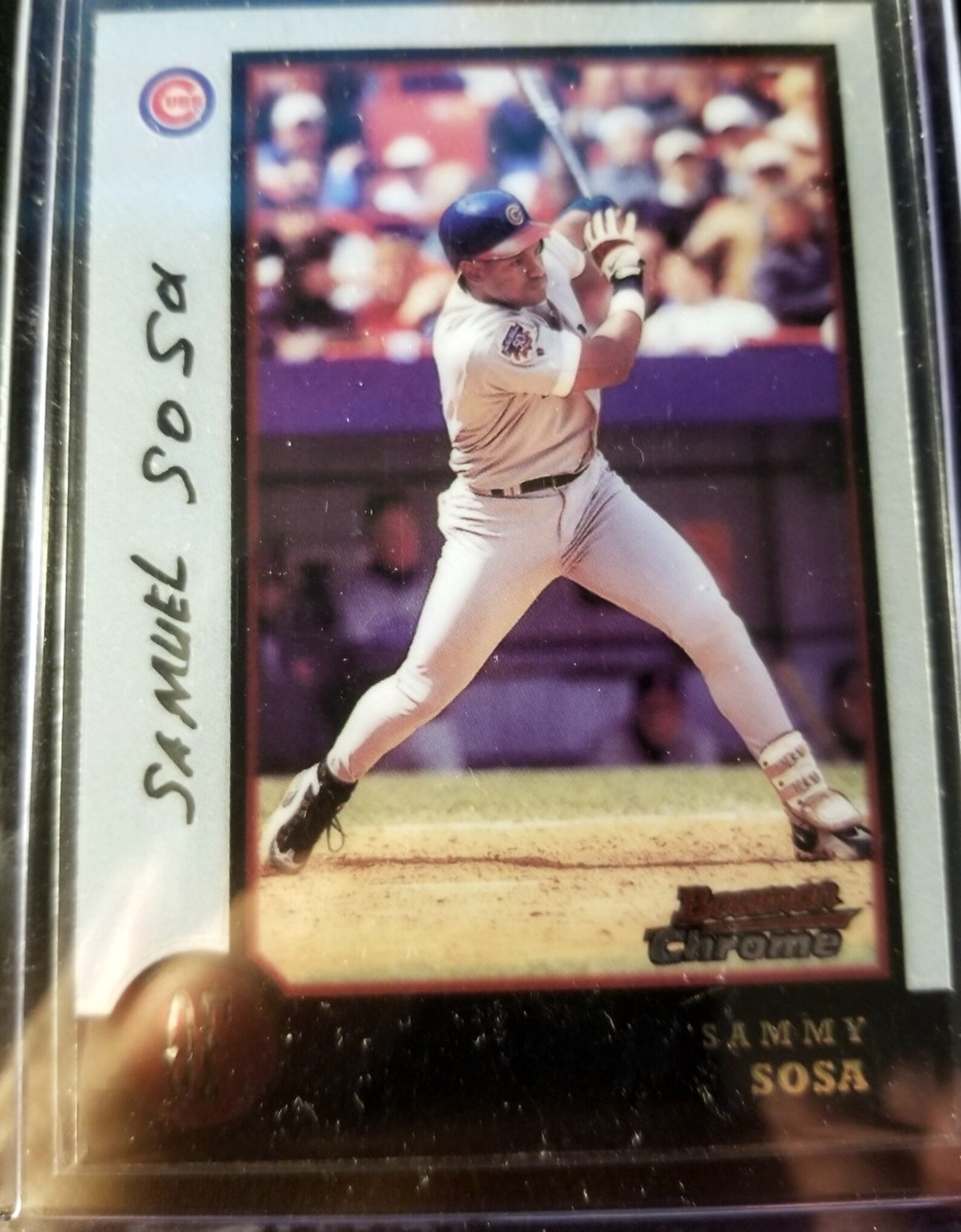SAMMY SOSA 1998 Bowman Chrome Chicago White Sox Outfield Card Etsy