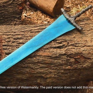 40&quot; Full Metal Dark Moon Sword From Dark Souls, Dark Souls Cosplay, Gift for him, Moonlight Greatsword Replica Sword inspired