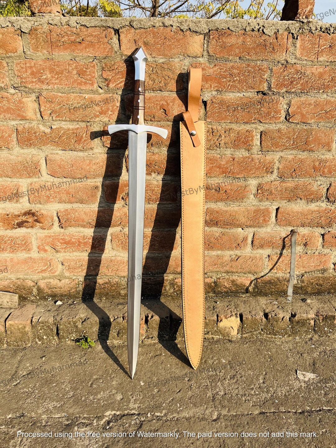 Hand-forged Carbon Steel Sword | 36
