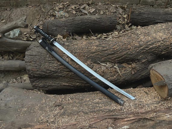 Handmade 40" Japanese Samurai Katana Stainless Steel Collectible Sword with Scabbard