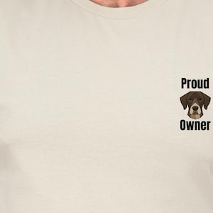 Chemise allemande à poil court, chemise GSP, fier propriétaire gsp