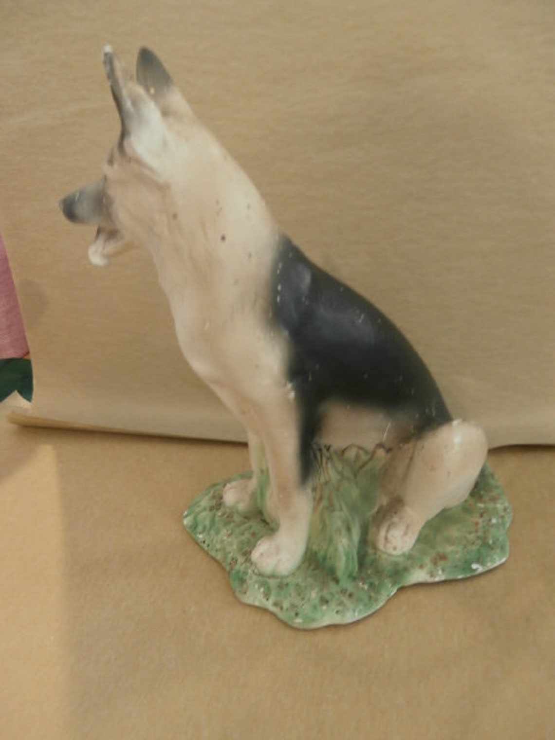 Vtg German Shepherd Figurine Circa 1970s | Etsy