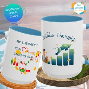 Coffee Mug, Stock Market Trader Gift Cup, Finance Humor Chart App, Share Market, Dark Finance Mug, Funny Coffee Cup Gift, Crypto trader mug