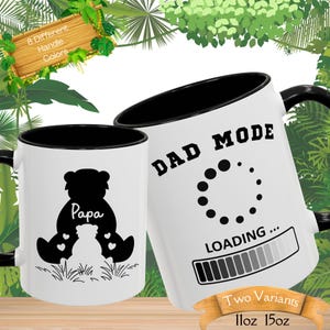 Dad Mode Loading Coffee Mug, Future Dad, Funny Tech Dad Gift, Gift for Dad, Father&#39;s Day Mug, Dad Mug, Expecting Dad Mug, PC Gamer Dad Gift