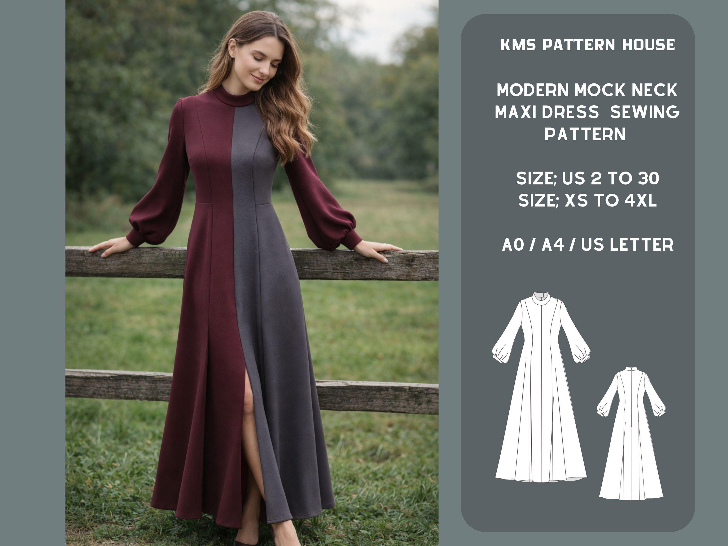 modern maxi dress pattern Midi Dress Cotton Maxi Dress Pattern Maxi Dress Sewing Patterns For Elegant And Timeless Garments