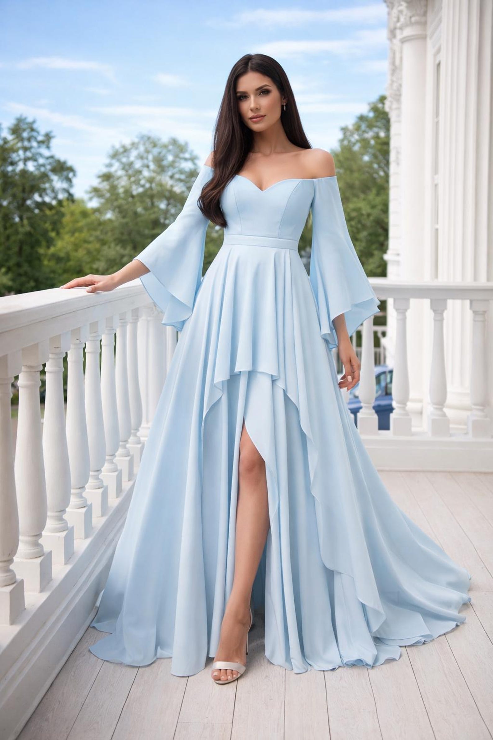 pleated wedding dress Elegant Lace-Up Corset with Chiffon Skirt Seashe Size:8XL Pink Spring Racing Dresses Ines Embellished Corset Evening