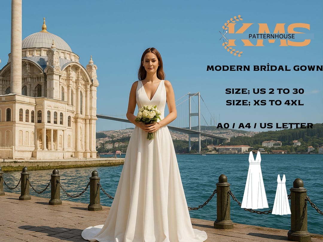 princess wedding dress pattern Butterick Royal Wedding Dress Pattern for Catherine's Gown