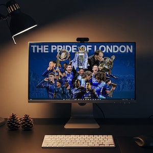 Chelsea FC Wallpaper | Digital Download Football Fan Art | Premier League Wallpaper | Football Wallpaper | Desktop Wallpaper