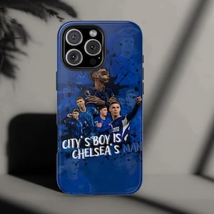 Cole Palmer Tough Phone Case: Chelsea FC Fan Gift, Football Phone Cover