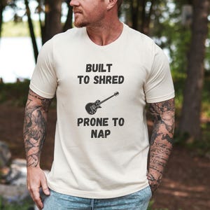 Funny Guitar Player T-Shirt: Musician Graphic Tee, Guitar Lover Gift