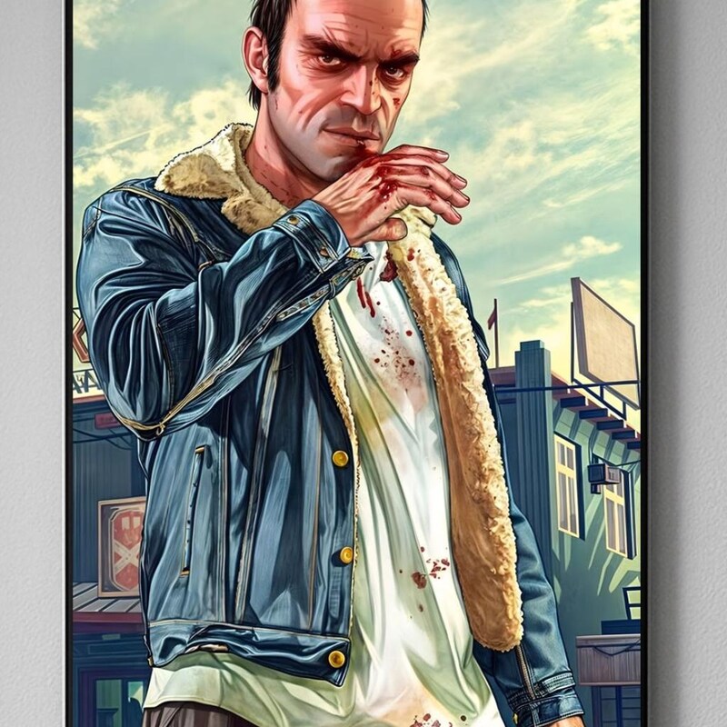Grand Theft Auto V Game Etsy - Il 800x800.7001031020 Hd7z 